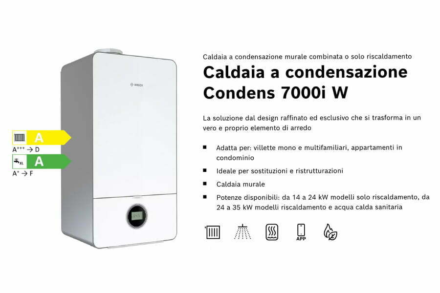 Recensione caldaia a condensazione Condens 7000i W